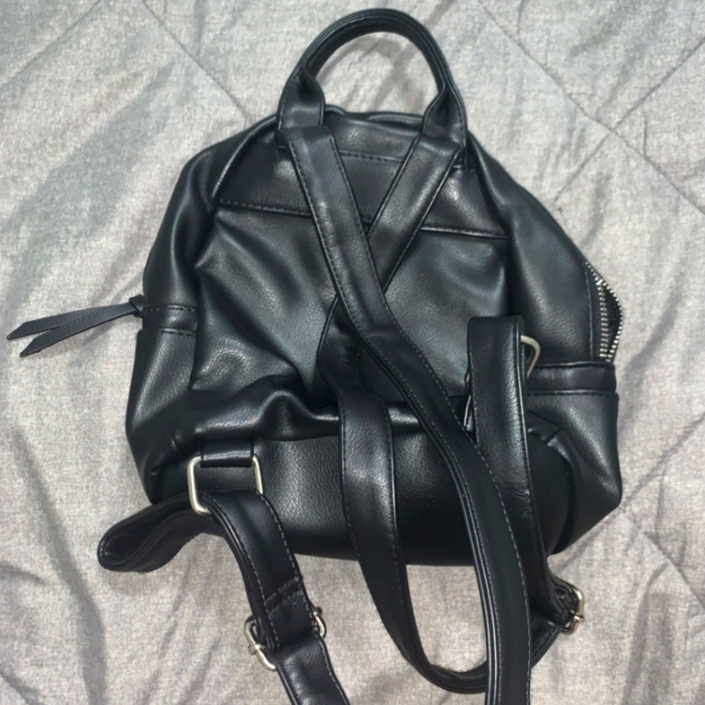 Mossimo Supply Co Black Mini Backpack - image 2
